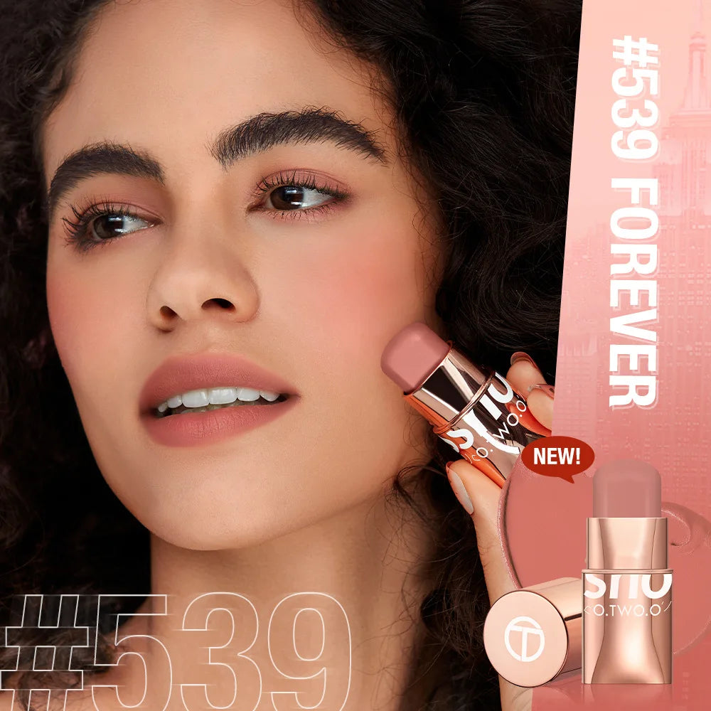 Wholesale O.TWO.O Blush Stick - High Pigmented Blusher Cream Multi-Use Makeup