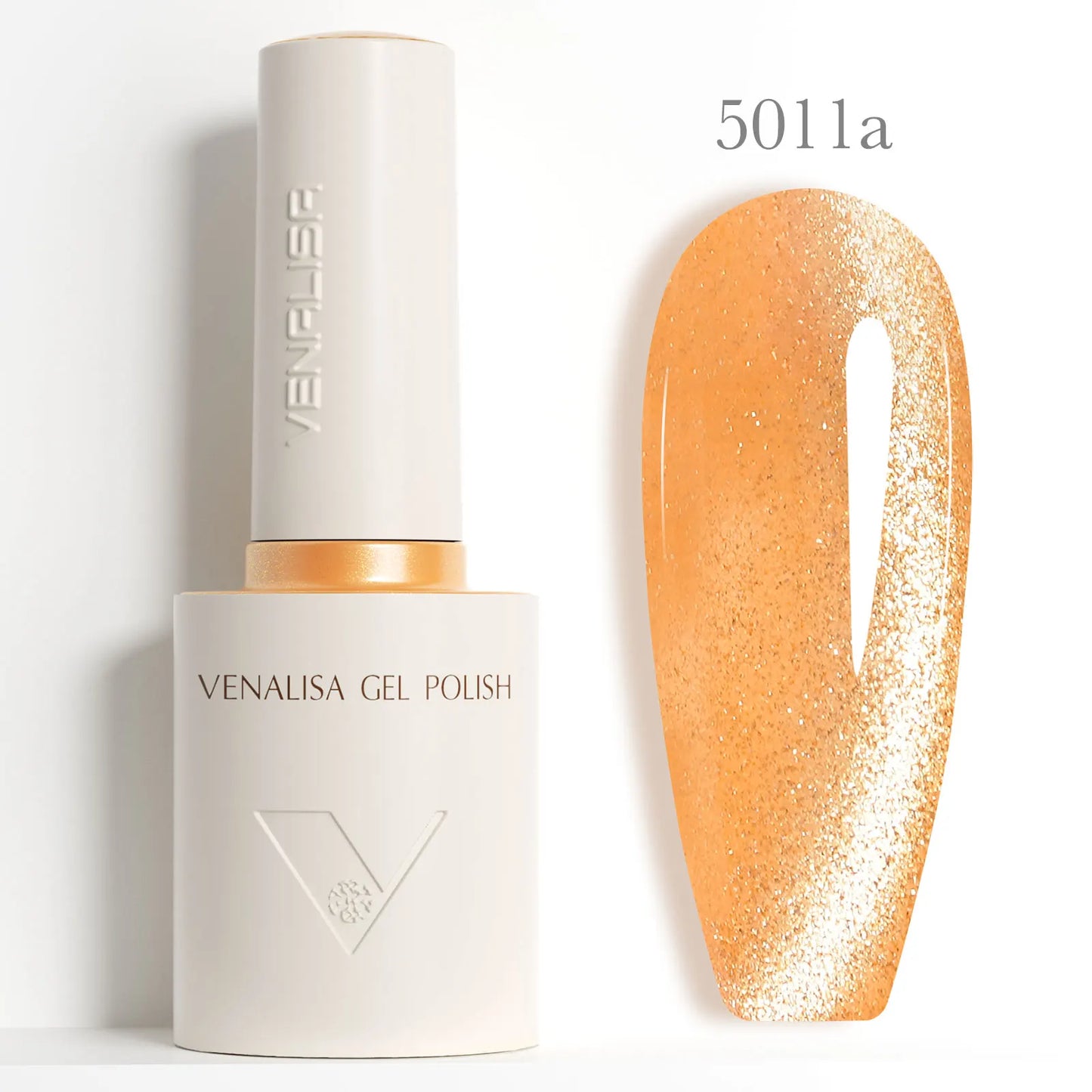 Venalisa V6 Nail Gel Polish - HEMA Free TPO Free 10ml Ultra Red Cat Eye Diamond Top