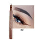 Waterproof Rainbow Matte Colorful Liquid Eye Liner Pencil - White Pink Long-Lasting