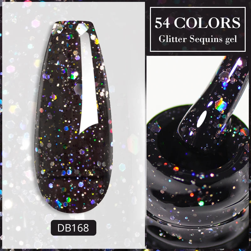 Mtssii Dried Flower Gel Nail Polish - Natural Flower Fairy Series 5ml Semi Permanent