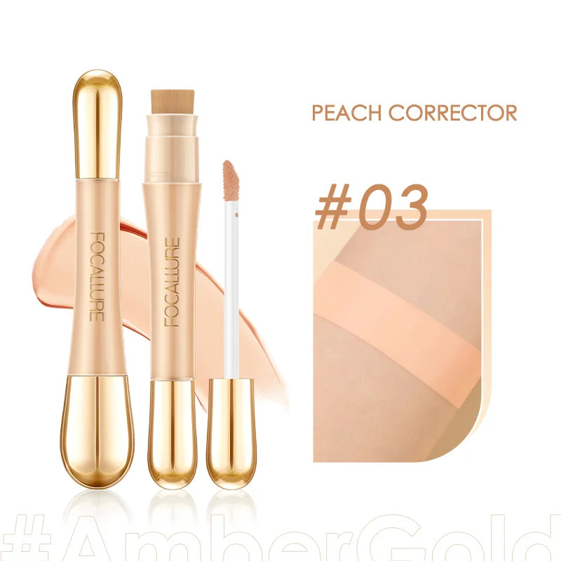 FOCALLURE 7 Colors Matte Concealer - Flawless Liquid Contour Waterproof Professional