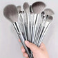 Soft Fluffy Makeup Brushes Set - Eye Shadow Foundation Powder Blush Blending Tool