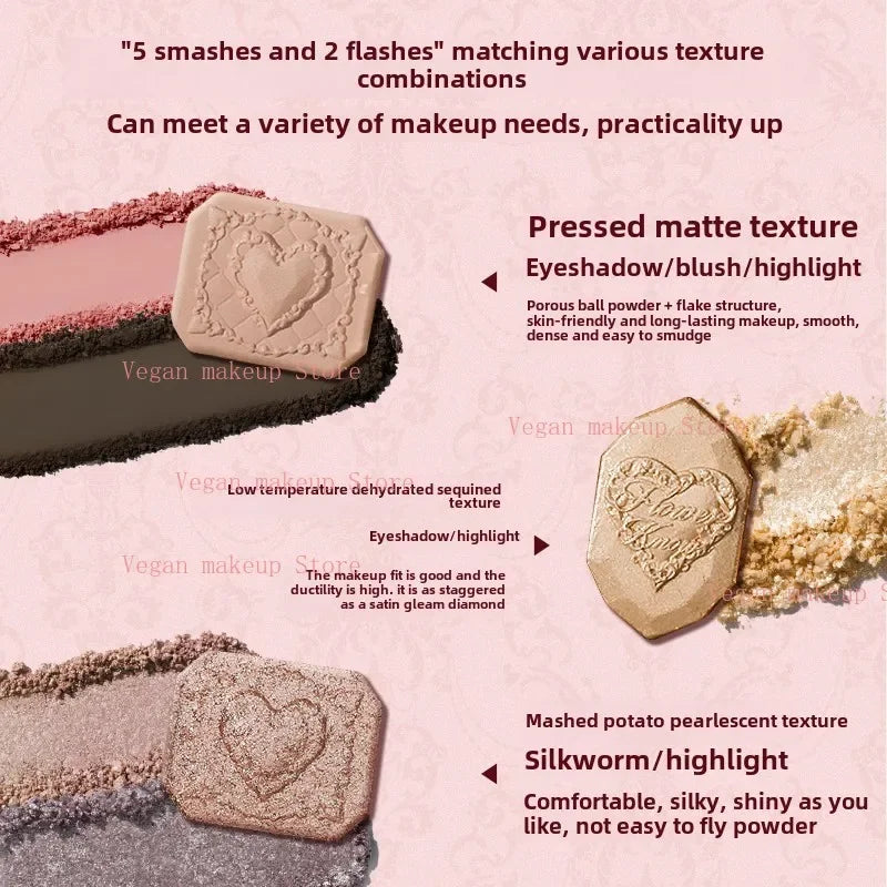 Flowerknows Strawberry Cupid Facial Complexion Palette