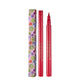 Waterproof Rainbow Matte Colorful Liquid Eye Liner Pencil - White Pink Long-Lasting