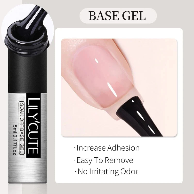 LILYCUTE 5ML Metallic Painting Liner Gel - Super Bright Gold Silver Mirror Drawing Gel