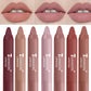 Matte Lipstick Liner Pencil - Waterproof Long-Lasting Velvet Lip Color (12 Shades)