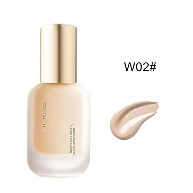 UODO Liquid Foundation Concealer - 30ml Long-Lasting BB Cream Waterproof Pore-Minimizing