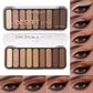 Desert Rose 9 Color Eyeshadow Palette High Pigment Matte Mineral Waterproof Long Lasting Natural Earthy Tones Makeup