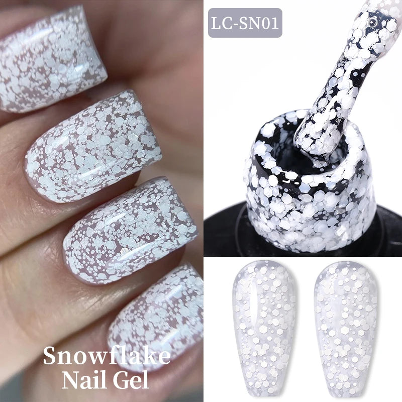 LILYCUTE 7ML Thermal Gel Nail Polish - Ultra-Thin Temperature Color Changing UV Gel