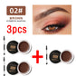 Matte Brown Black Wild Eyebrow Cream - 3D Natural Tint Gel Wax Waterproof Lasting