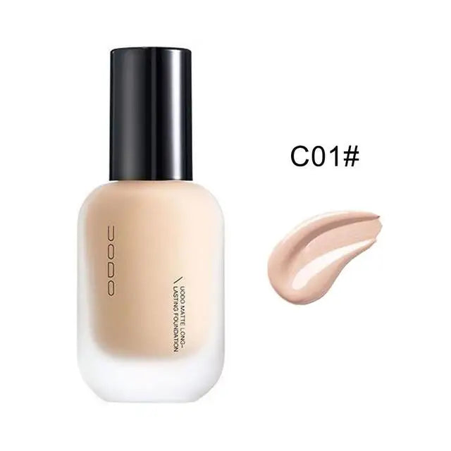 UODO Liquid Foundation Concealer - 30ml Long-Lasting BB Cream Waterproof Pore-Minimizing