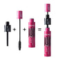 Black Curled Lashes Mascara - Lengthens Eyelashes Extra Volume Long Lasting Waterproof