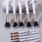 Marble Set Makeup Brush - 11 Piece Soft Hair Blush Eyeshadow Concealer Brush Set