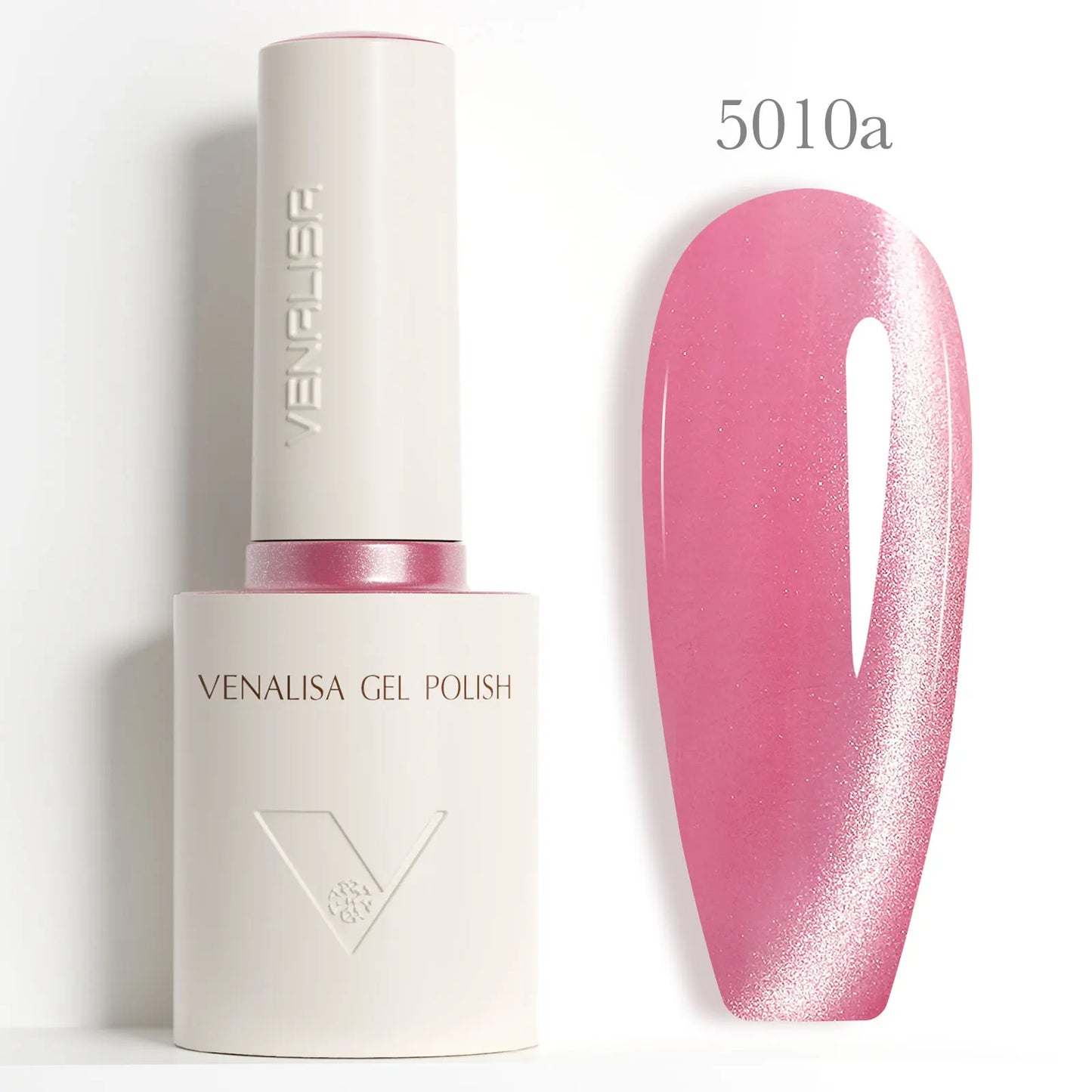 Venalisa V6 Nail Gel Polish - HEMA Free TPO Free 10ml Ultra Red Cat Eye Diamond Top