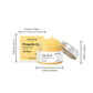 Propolis Lip Sleeping Mask - Exfoliating Moisturizing Overnight Treatment for Dry Chapped Lips
