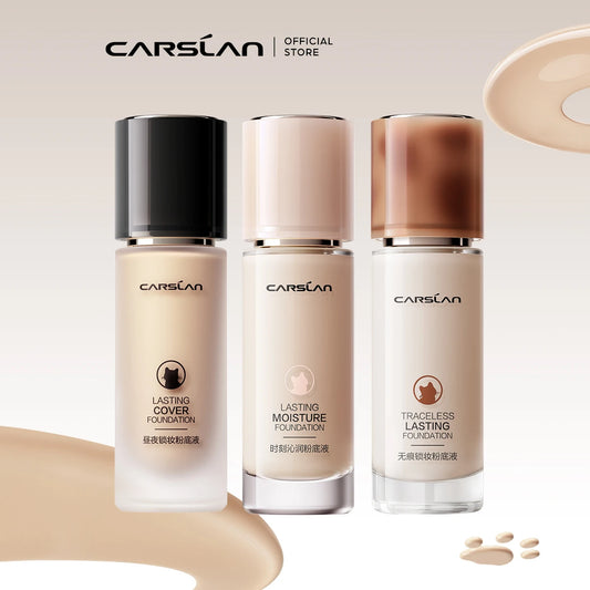 CARSLAN Long-Lasting Moisture Matte Liquid Foundation - Full Coverage Concealer