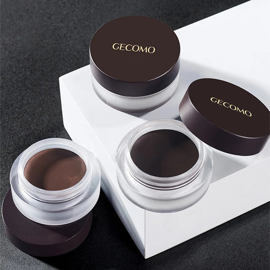 GECOMO Long Wear Matte Eyeliner Gel Cream - Quick Drying Waterproof Eyeliner