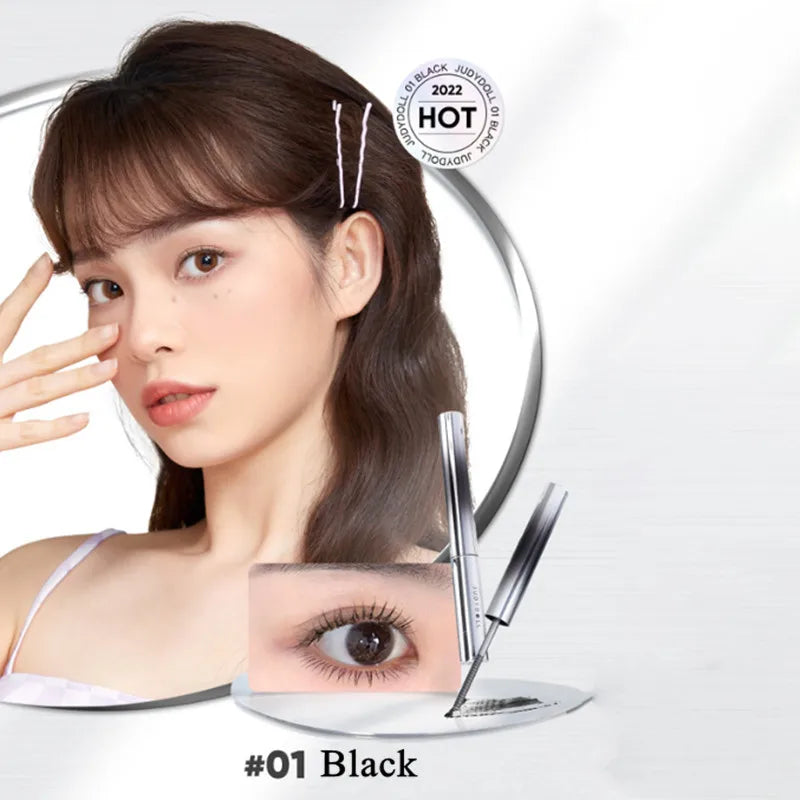 Judydoll Lashes Mascara - Waterproof Silk Fiber Black Long Curling Eyelash Extensions