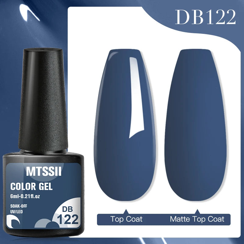 Mtssii Dried Flower Gel Nail Polish - Natural Flower Fairy Series 5ml Semi Permanent
