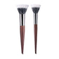 Professional Makeup Brushes - Natural Wood Goat Hair Powder Contour Stippling Blush Brush
