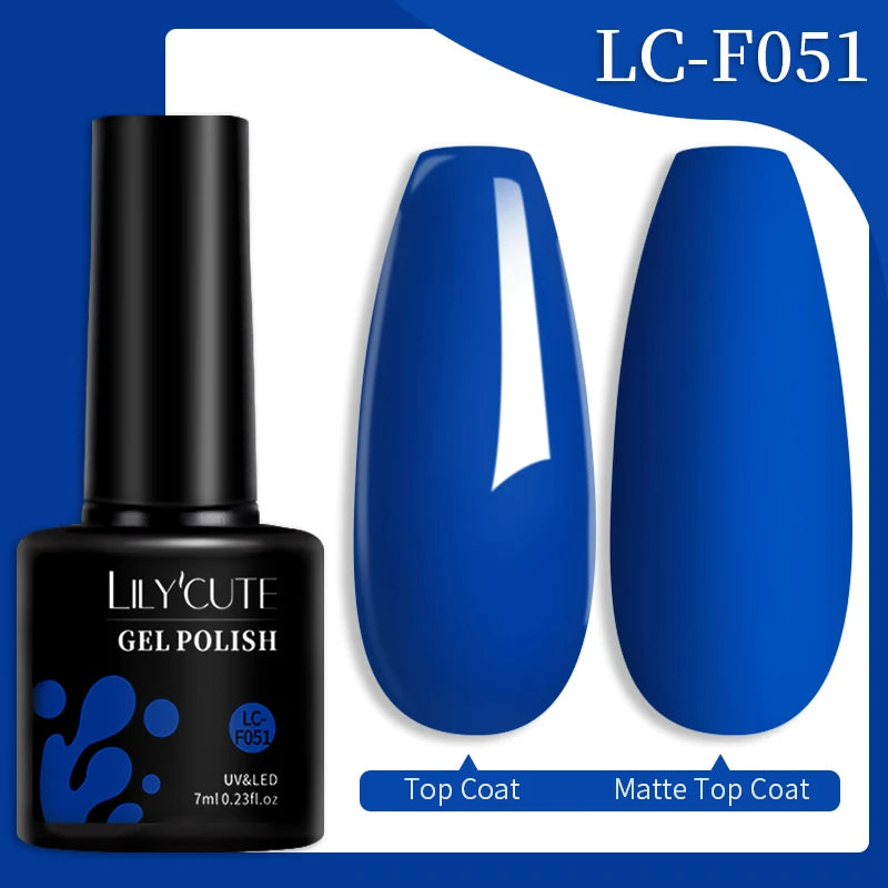LILYCUTE 7ml 9D Cat Magnetic Gel Nail Polish - Iridescent Semi Permanent UV LED Gel Varnish