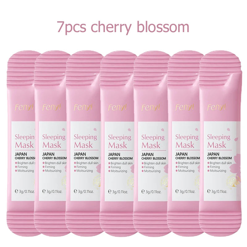 7-Piece Moisturizing Facial Mask Set - Hydrating Overnight Treatment