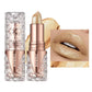 Quicksand Gold Glitter Lipstick - Moisturizing Long-Lasting Waterproof Lip Color