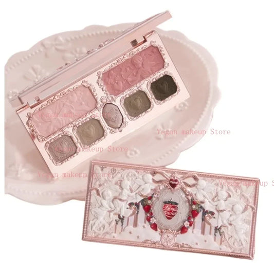 Flowerknows Strawberry Cupid Facial Complexion Palette