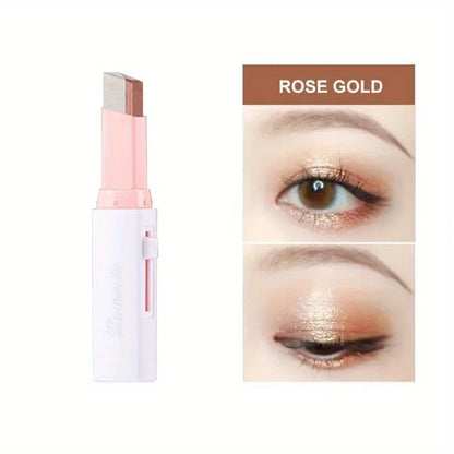Two Color Gradient Eye Shadow Stick - Three Dimensional Natural Without Taking Off