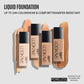 LOOKAVE Liquid Foundation - Long Lasting Full Coverage Natural Matte Moisturizing